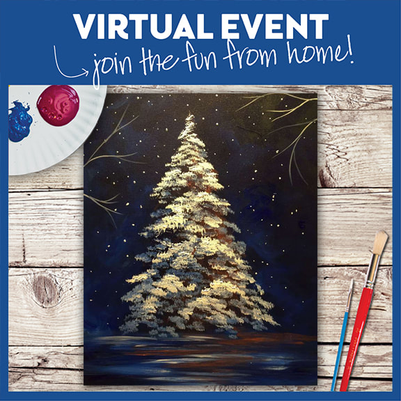 LIVE INTERACTIVE VIRTUAL CLASS - ART KIT INCLUDED (HAVE SUPPLIES? THEN IT'S ONLY $15!)